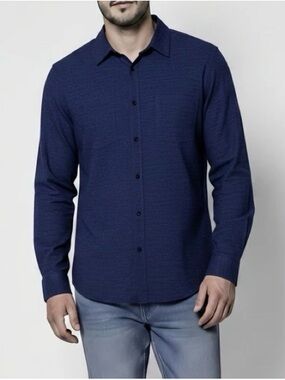 PD&C Blue Button Down Shirt